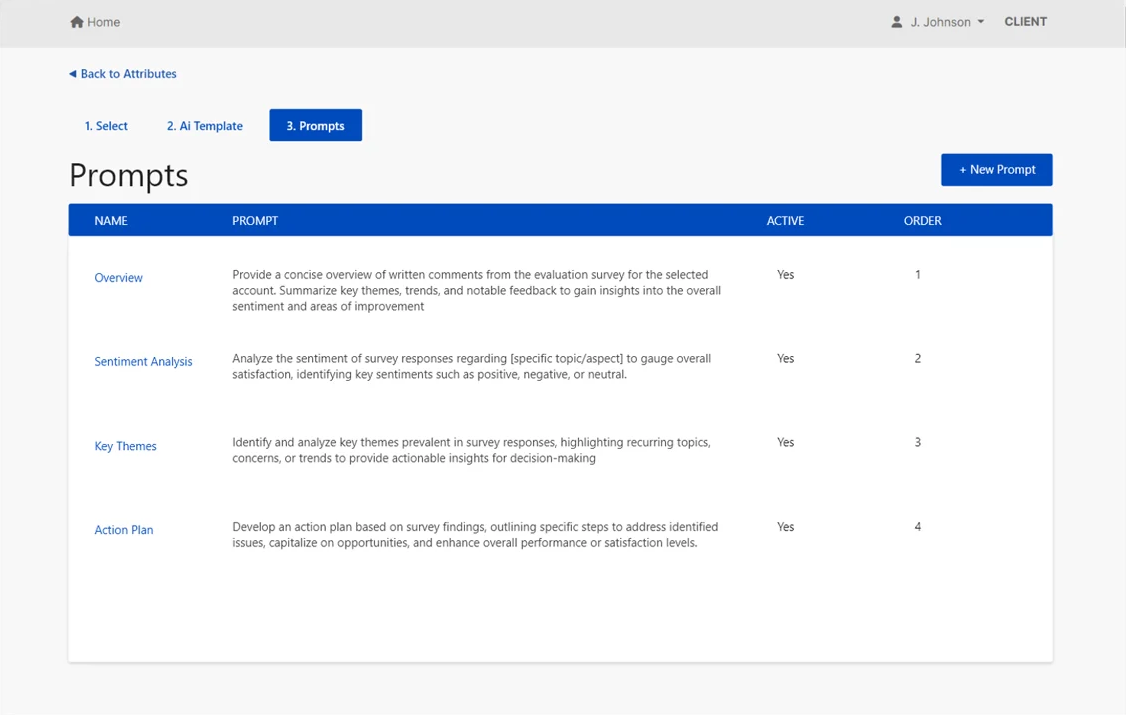 Agency management software using AI screenshot